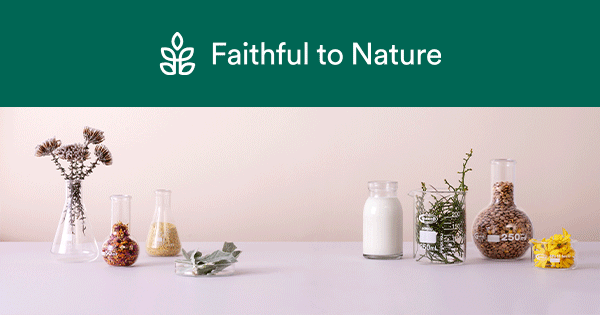 Faithful to Nature — natural and organic products