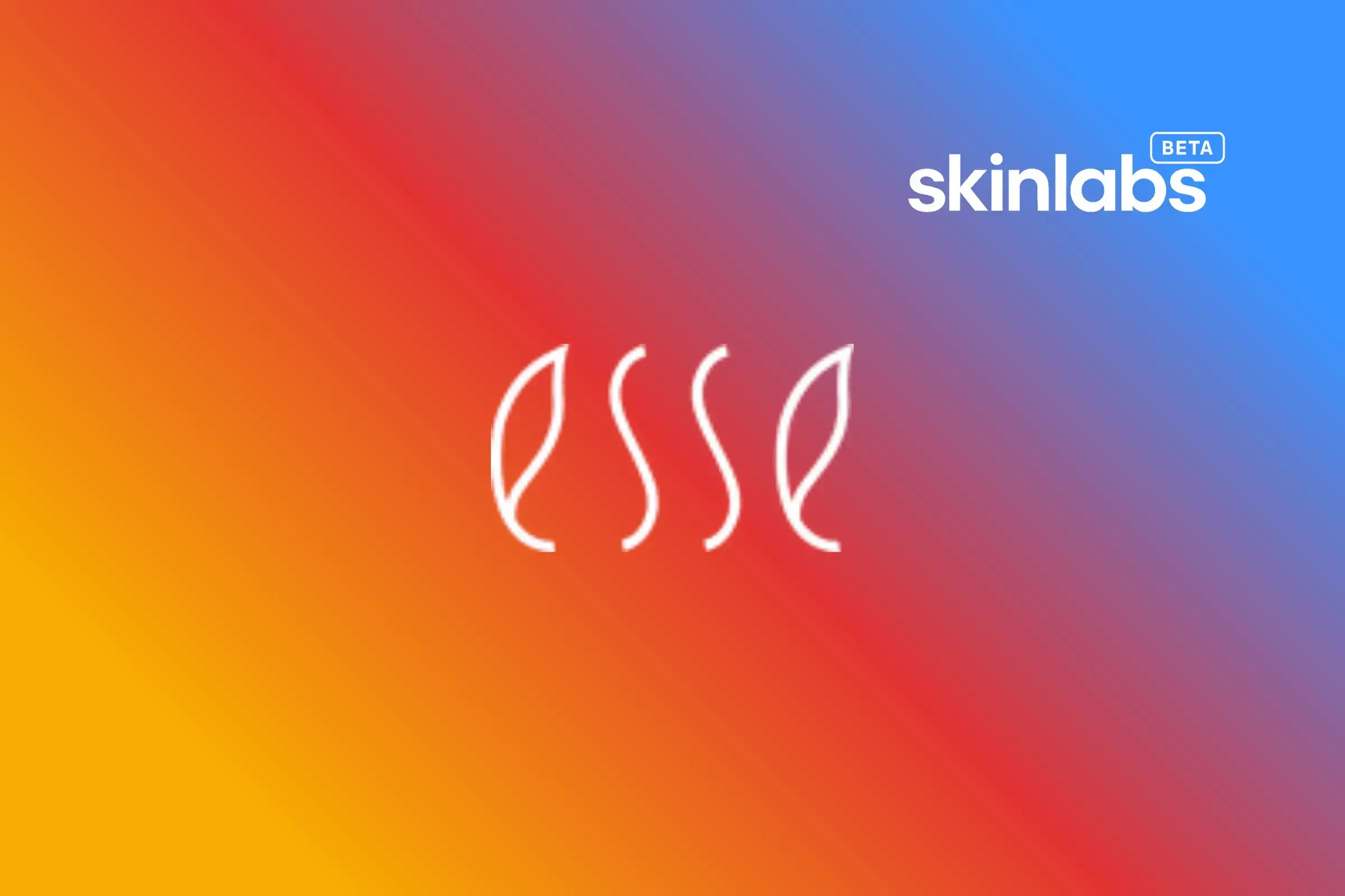 Serum product photography — Esse brand banner