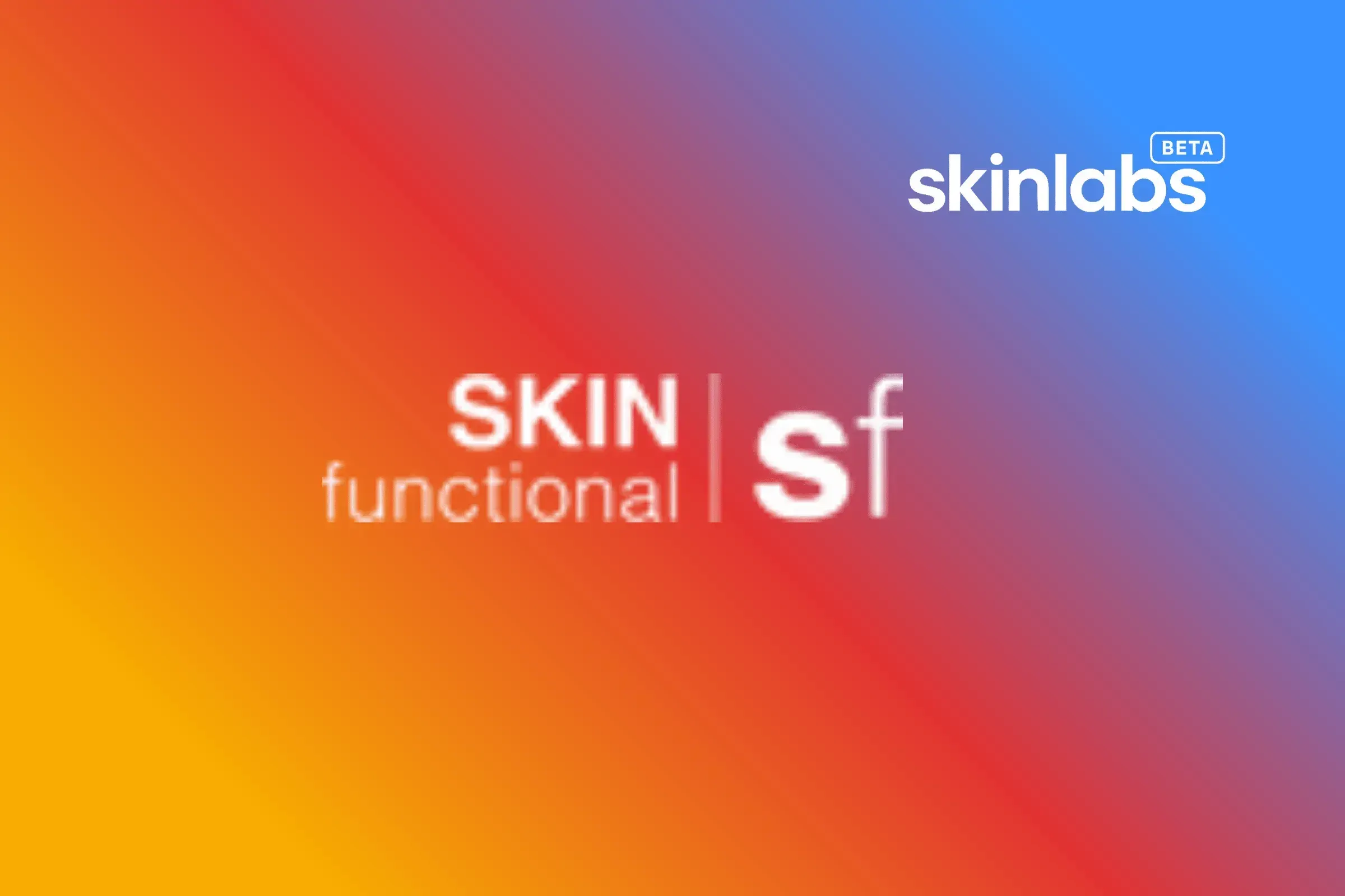 Serum product photography — Skin Functional brand banner